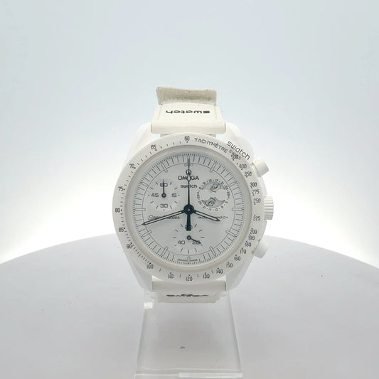 Swatch MoonSwatch „Mission to the Moonphase – Full Moon“ – Snoopy Edition – ungetragen &OVP Uhr Juwelier Alen