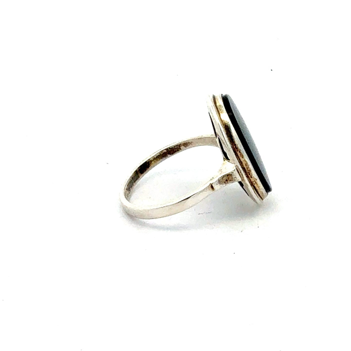 Onyx Ring Silber 925 – Onyx – Größe 54 Ring Juwelier Alen