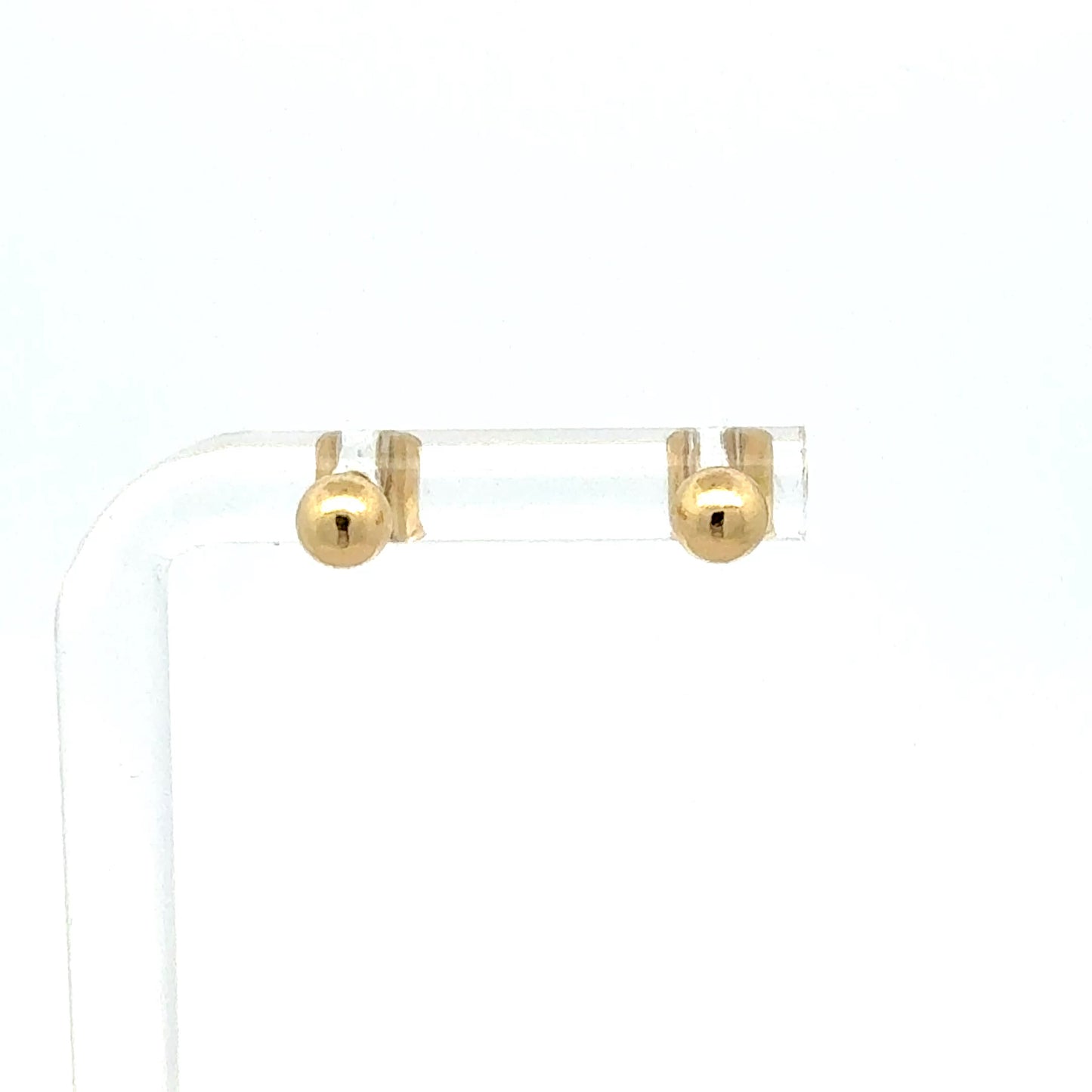 Ohrringe 585 / 14 Karat Gelbgold – Stecker – 0,81 g Ohrringe Juwelier Alen