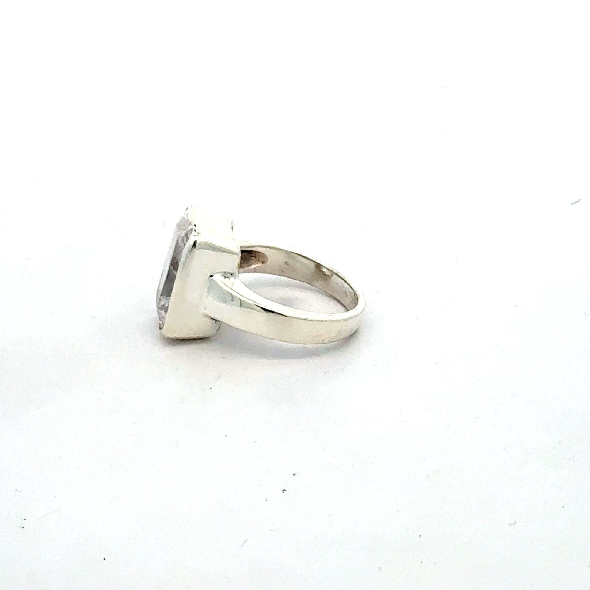 Silberring 925 – Größe 54 – 8,04 g – Zirkonia Ring Juwelier Alen