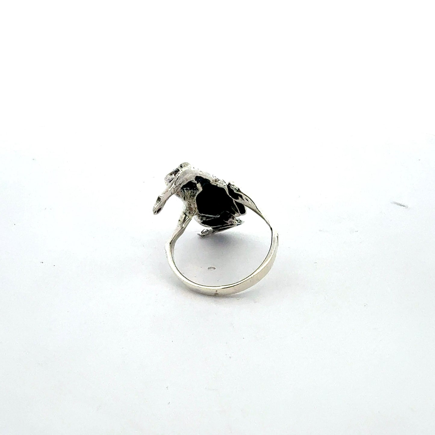 Silberring 925 – Größe 61 – 5,77 g – Schildkröten-Motiv Ring Juwelier Alen