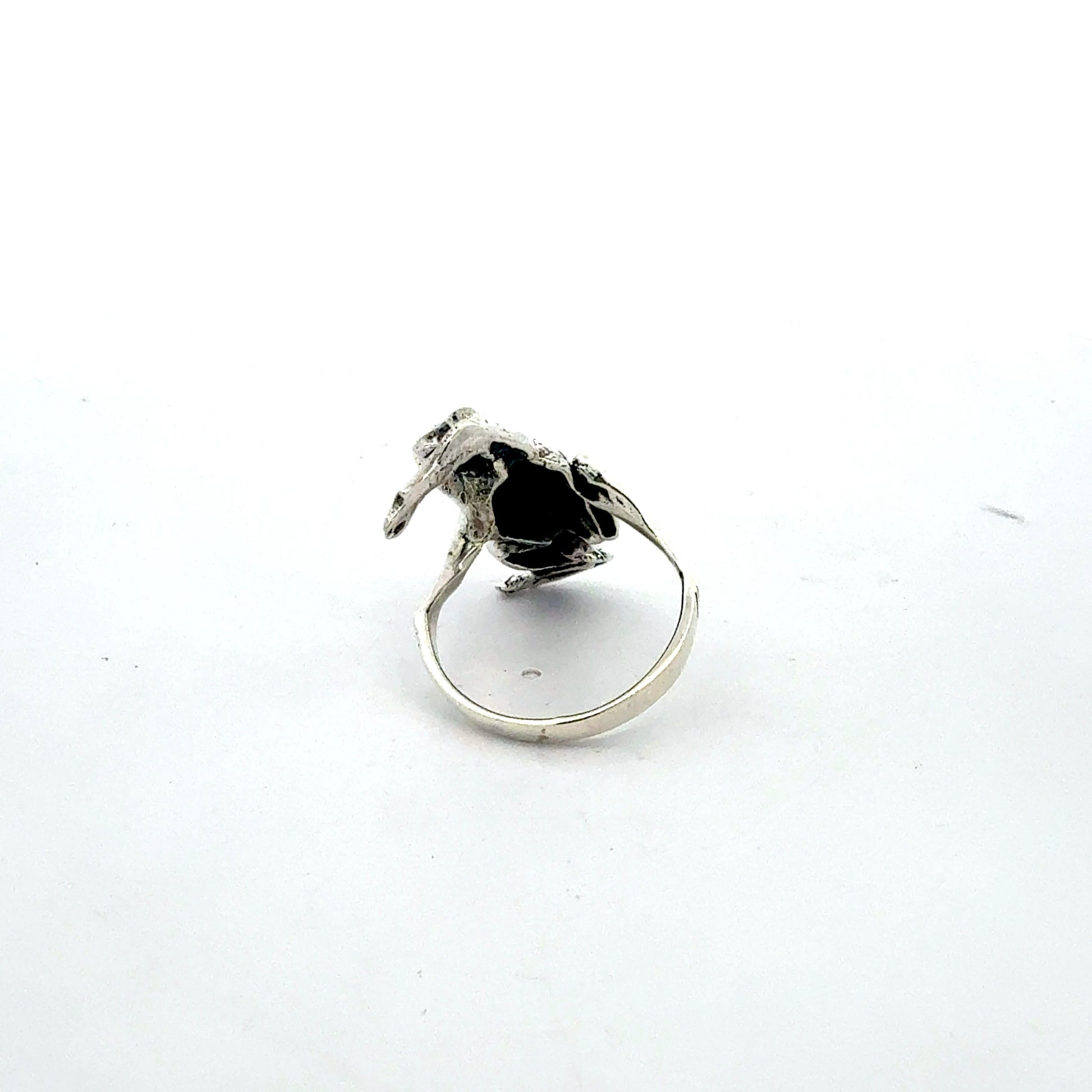 Silberring 925 – Größe 61 – 5,77 g – Schildkröten-Motiv Ring Juwelier Alen