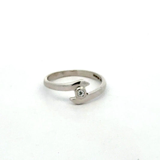 Silberring 925 – Größe 56 – 1,92 g – Zirkonia Ring Juwelier Alen