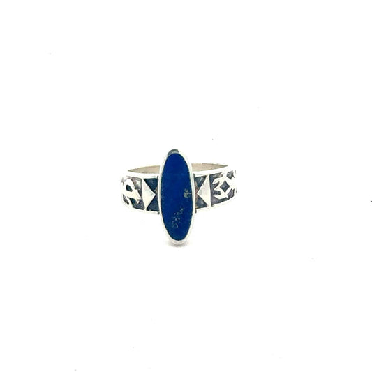 Silber Ring 925 mit Lapis – Juwelier Alen