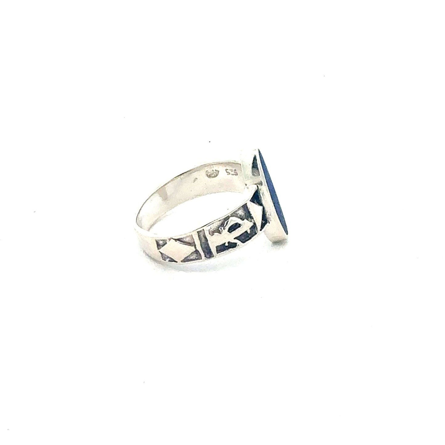 Silber Ring 925 mit Lapis – Juwelier Alen