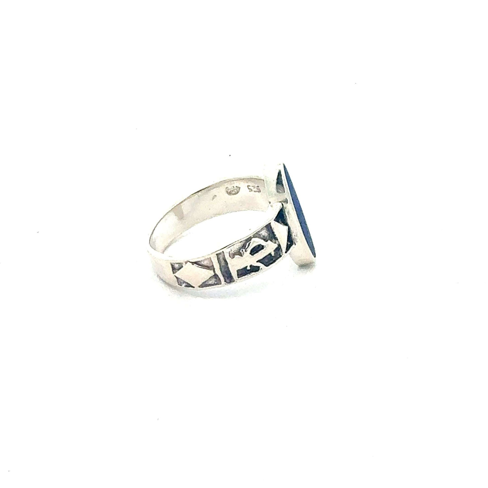 Silber Ring 925 mit Lapis – Juwelier Alen