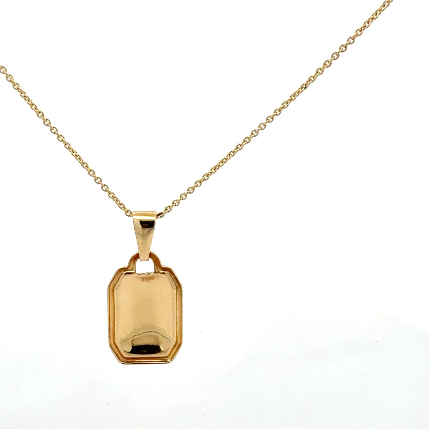 Kette mit Anhänger Gelbgold 585 / 14 kt – 3,21 g – 40 cm