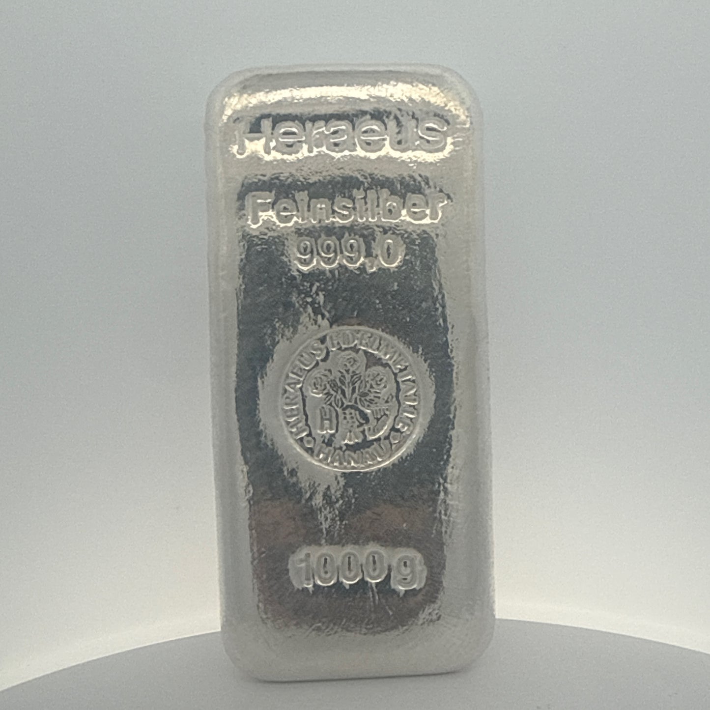 Silberbarren 1 KG, 999,0, Heraeus Edelmetalle