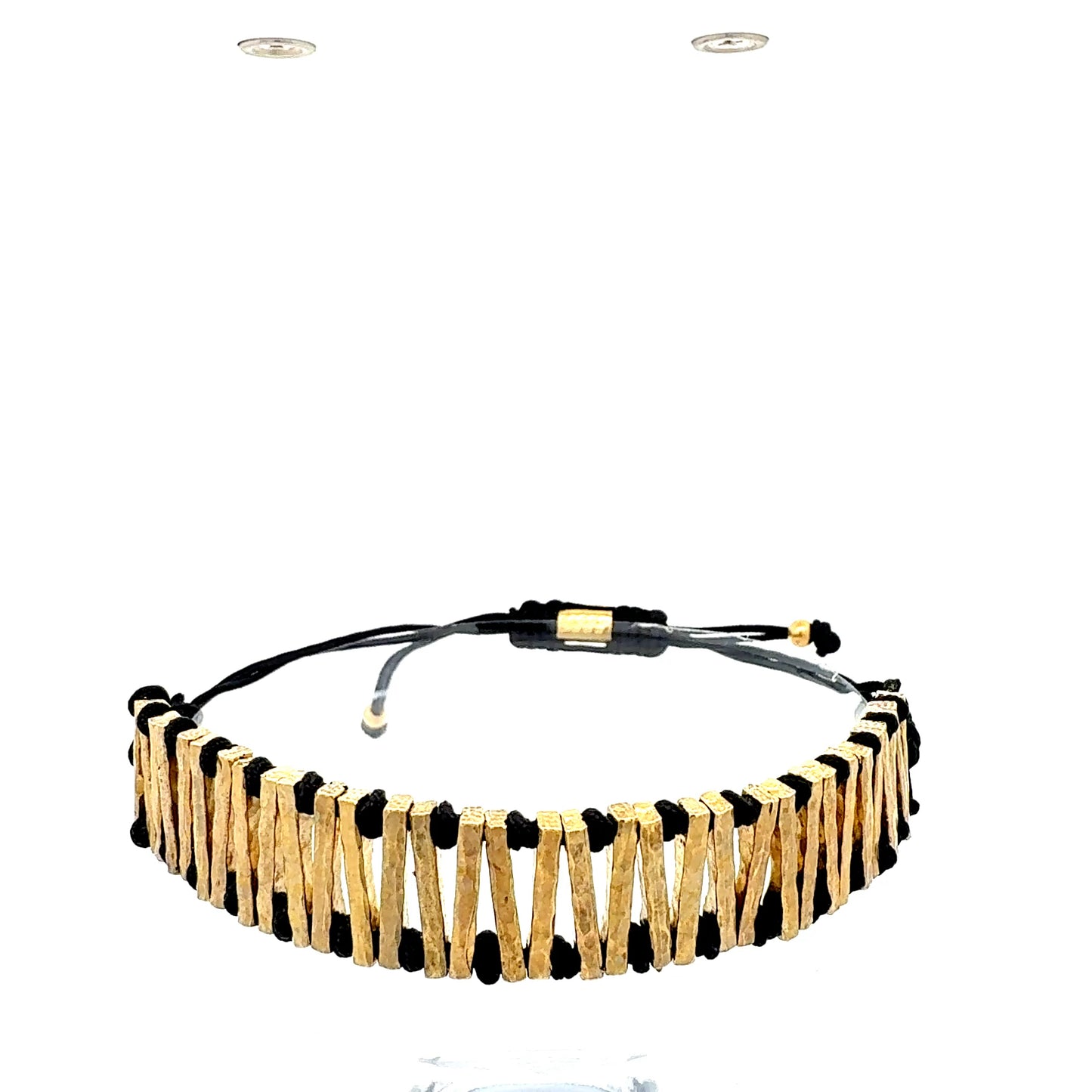 Statement-Armband "Nokturne" | Geometrisch & Verstellbar | Zwei Farbvarianten