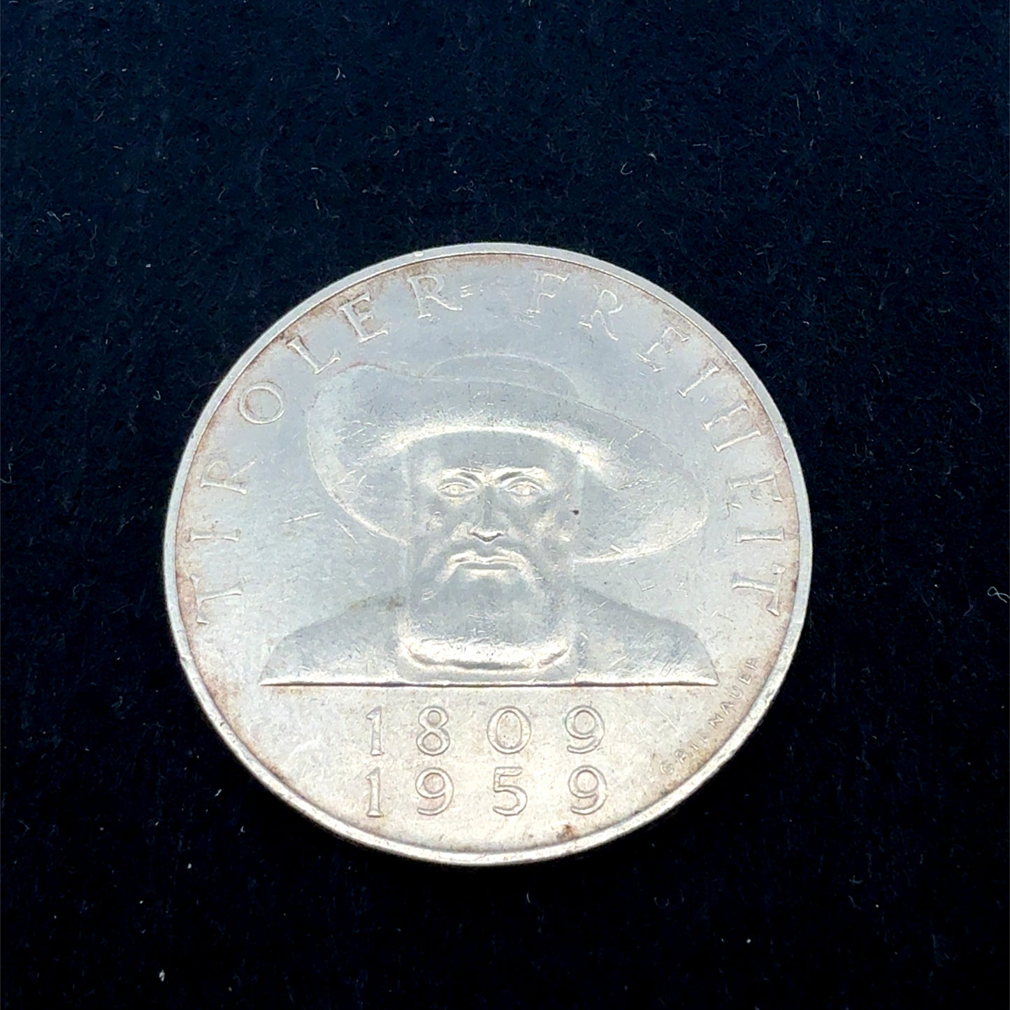 Österreich 50 Schilling Silber Gedenkmünze 1959