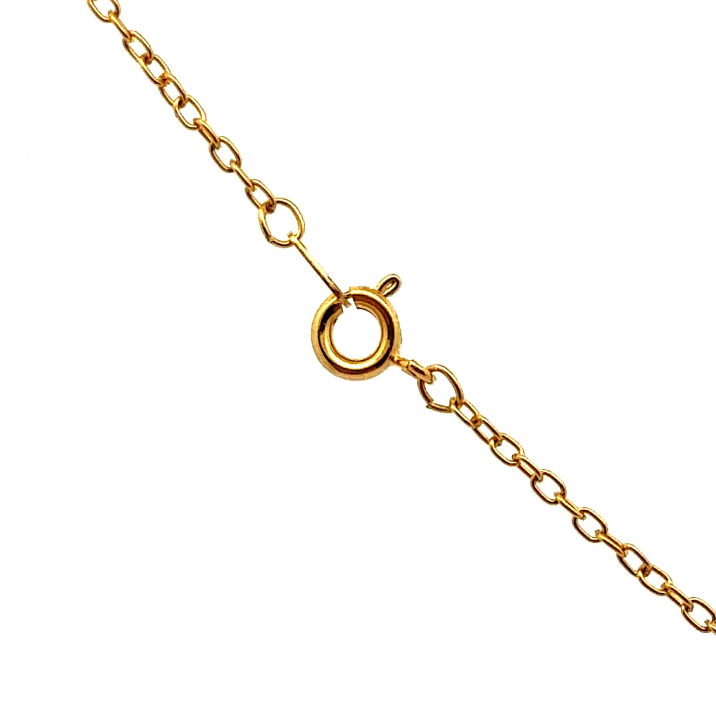 Goldvergoldete Edelstahl-Halskette von Juwelier Alen 