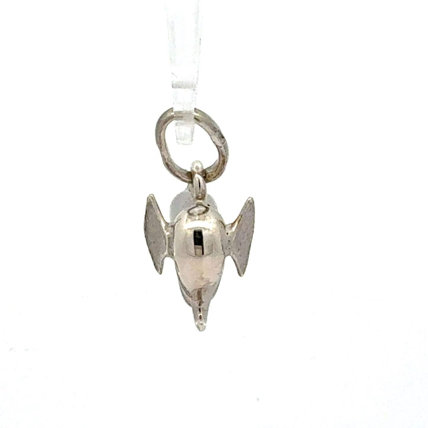 Silber 925 Elefantenanhänger, Juwelier Alen, detailreicher silberner Anhänger in Tierform, 2,15 g.