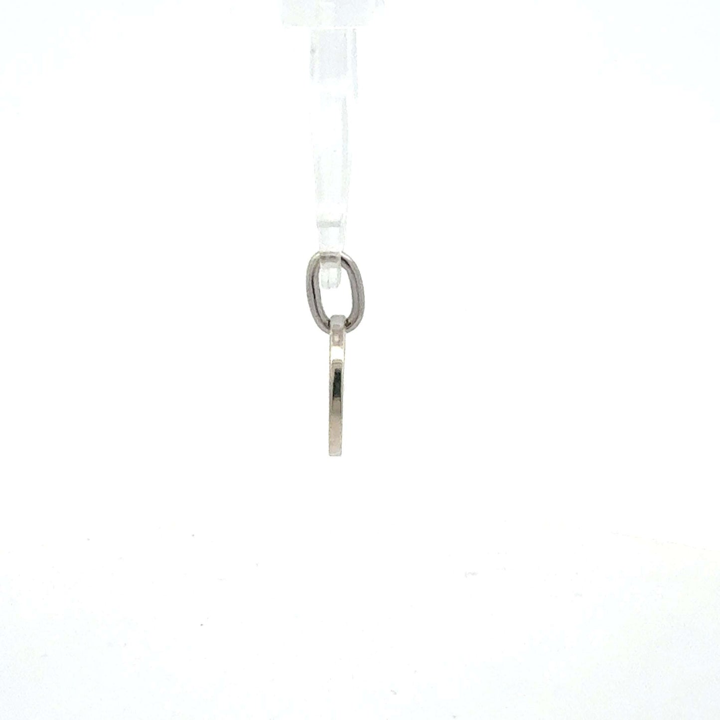 Silberner Anhänger mit Zirkonia, 925er Silber, leuchtender Schmuck, elegantes Design, leichtes Gewicht, von Juwelier Alen
