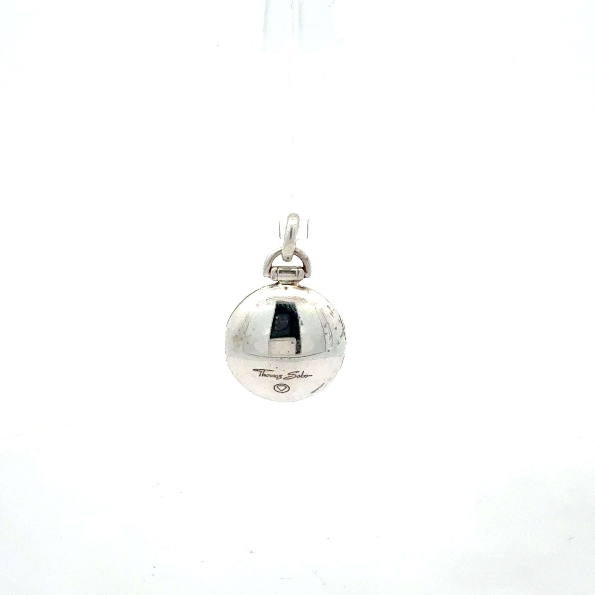 Silberanhänger 925 mit Kleeblatt-Design und Geheimfach, filigraner Schmuck von Juwelier Alen, Gewicht 4,39 g.