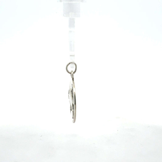 Silberanhänger Stier aus 925er Silber, wiegt 3,58 g, detailreiche Tierfigur, eleganter Schmuck für Tierliebhaber.