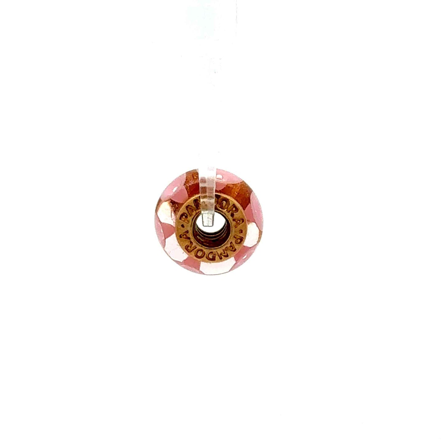 Pandora Anhänger aus 585 Gold, 3,44 g, filigranes Schmuckstück, funkelndes Design, Juwelier Alen.