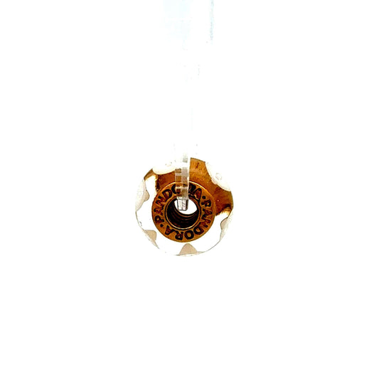 14K Gold Pandora Charm Anhänger aus 585 Gold, 3,93 g, mit filigranen Details, von Juwelier Alen.