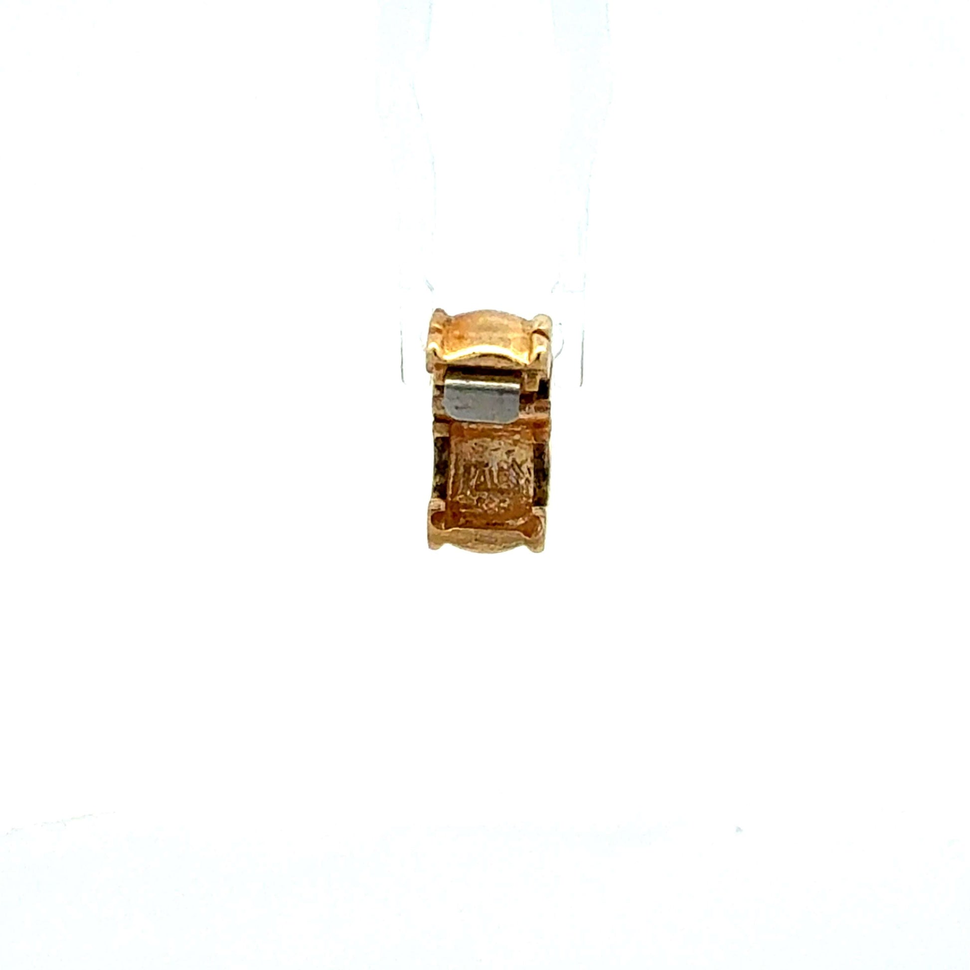 Goldanhänger von Pandora aus 585 Gold, Gewicht 2,13 g, eleganter Schmuckanhänger mit filigranem Design.