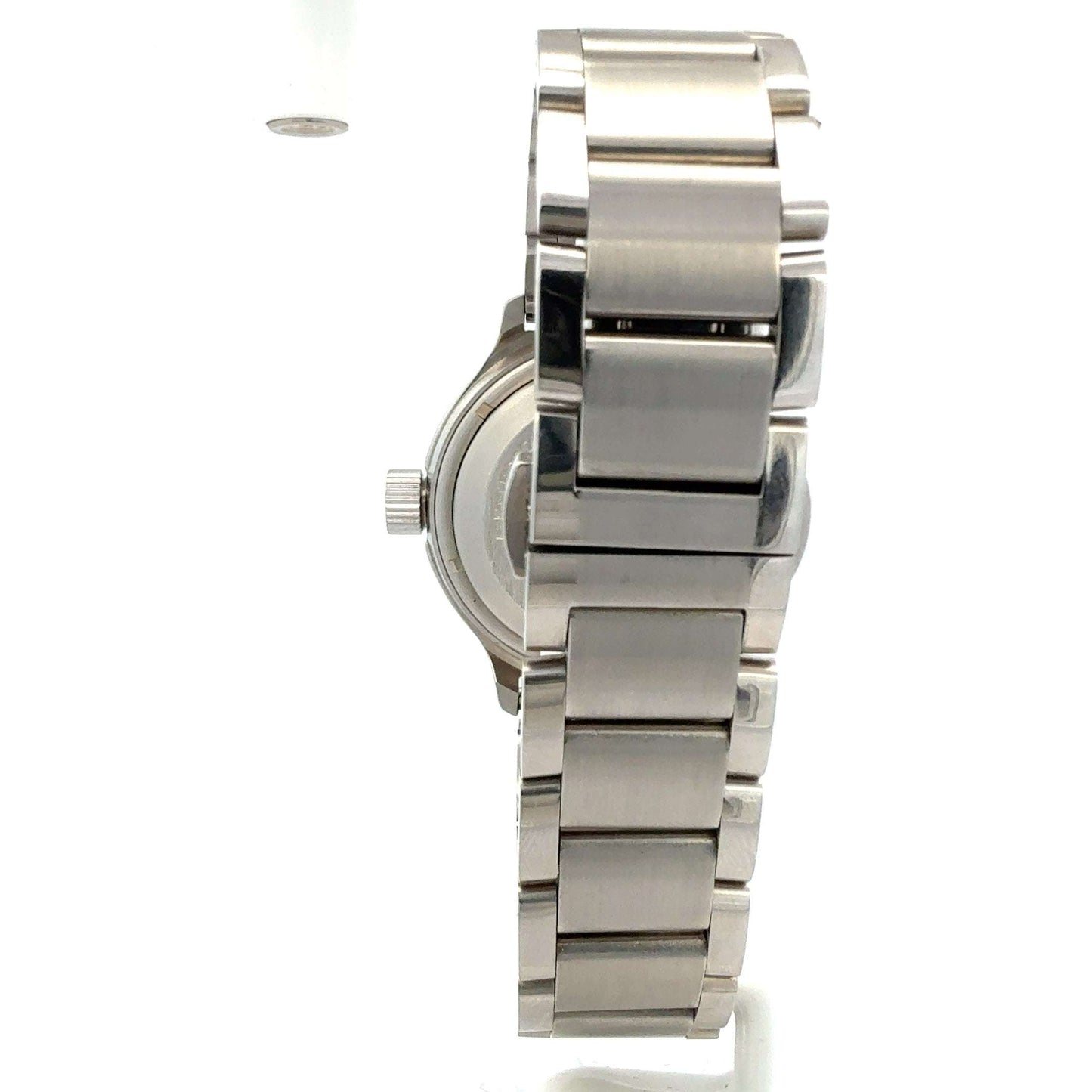 Russische Uhr von Juwelier Alen, zeigt das Zifferblatt und das Armband, elegante Uhren im klassischen Design
