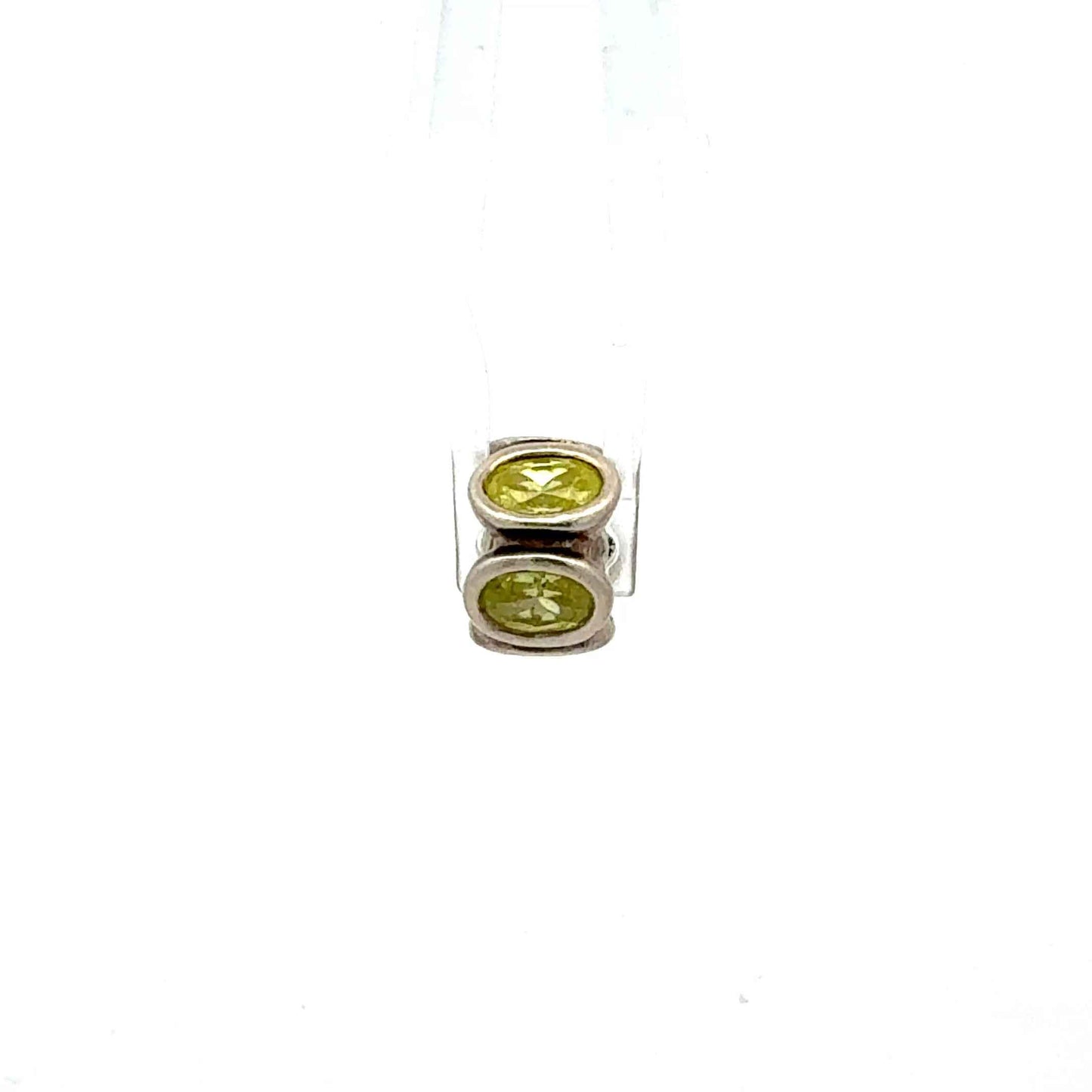 Pandora Charm , Silber, runde Steine