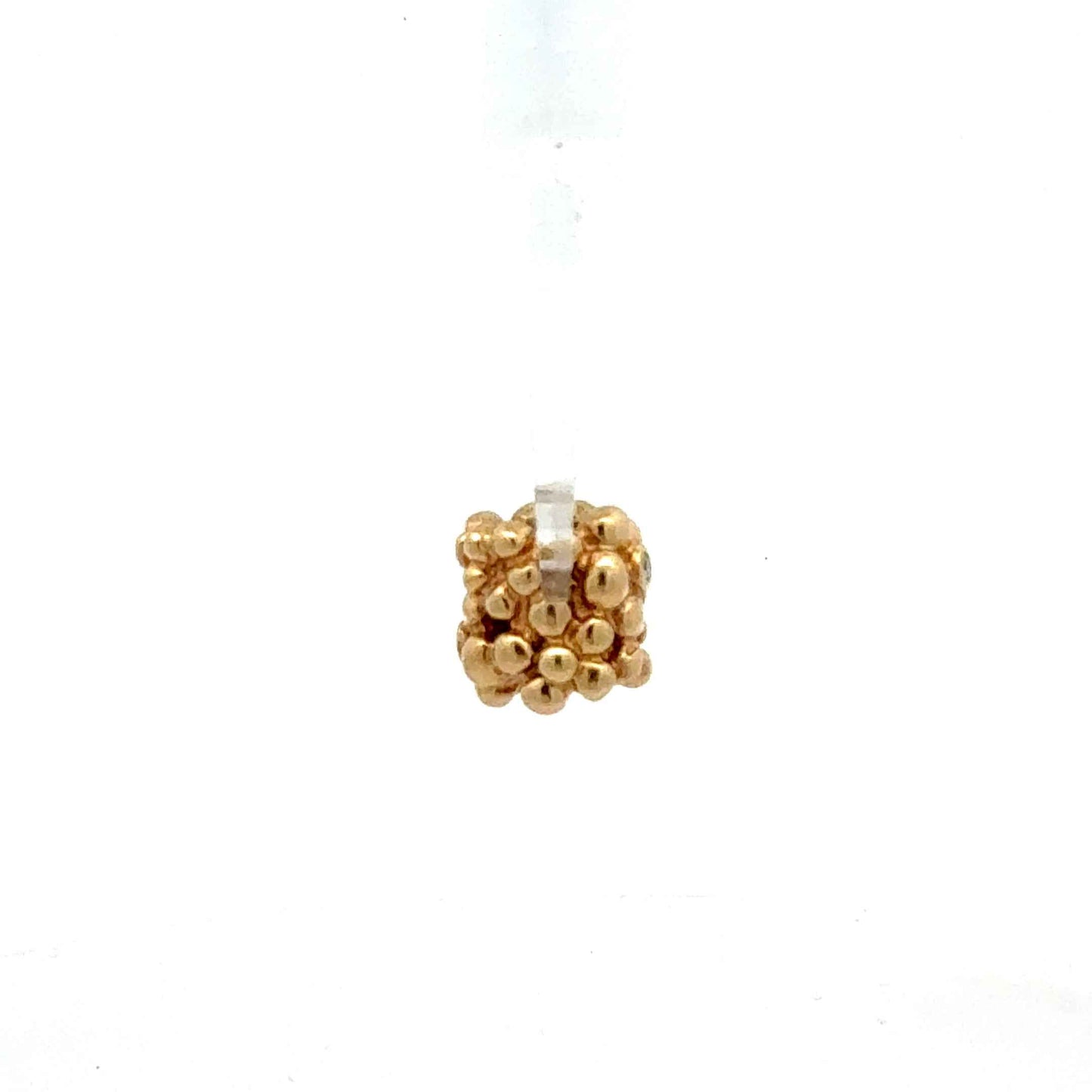 Pandora Charm, Gold, kleine Kugeln
