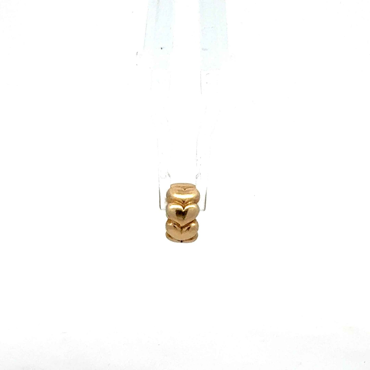 Pandora Herz-Charm aus 585 Gold (ALE), Herzen umrundet