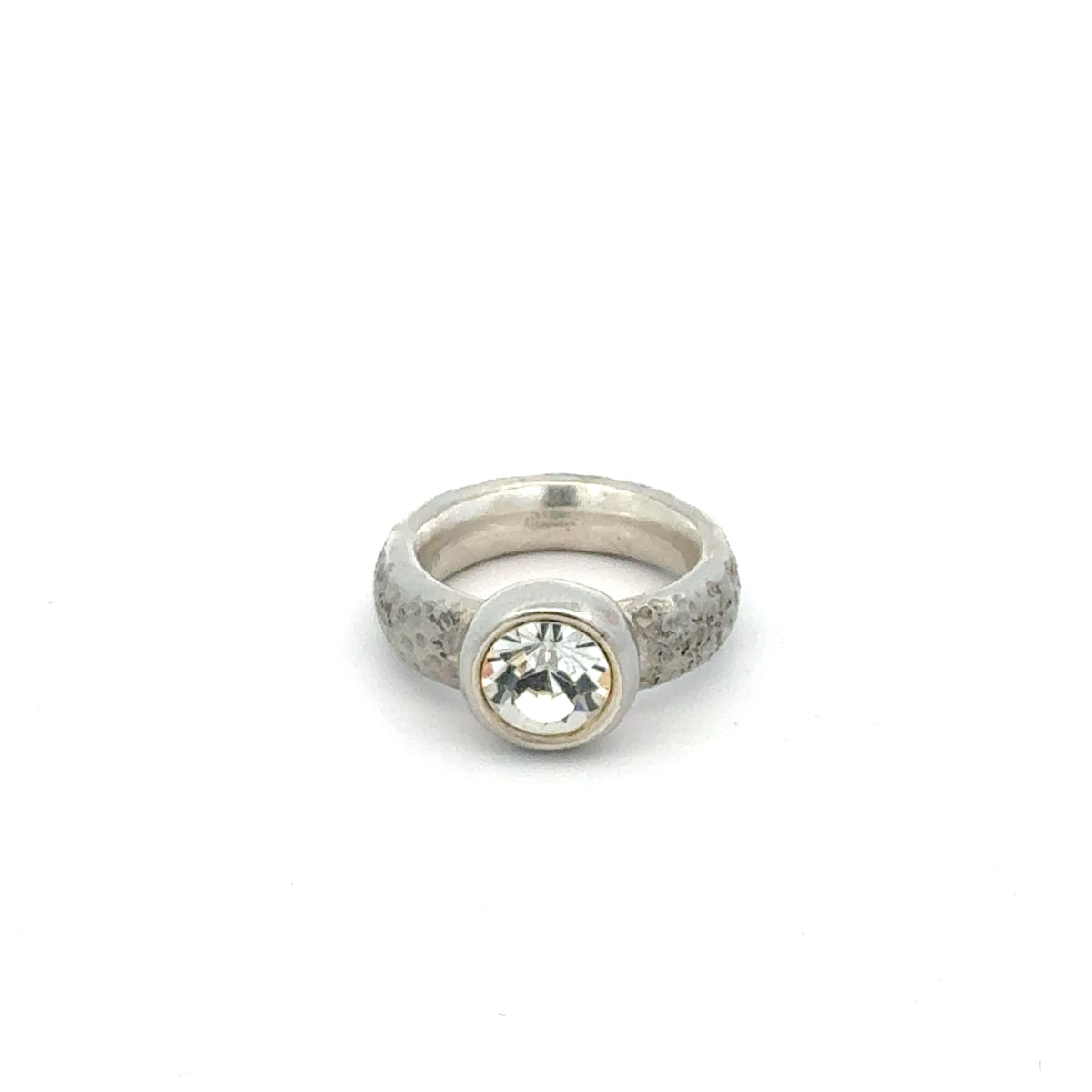 Ring aus 925er Silber mit Zirkonia