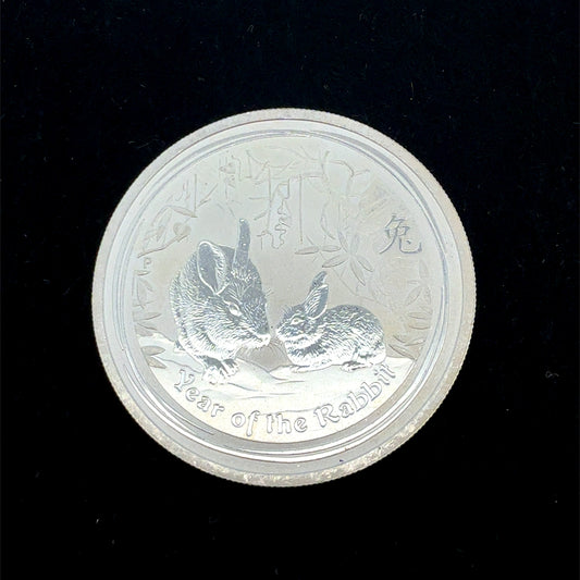 50 Cent Australien - Year of the Rabbit - 1/2 Oz Silber