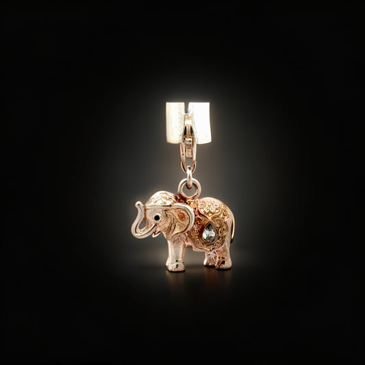 Anhänger Silber 925 – Elefant, teilvergoldet mit Zirkonia, 3,88 g von Thomas Sabo