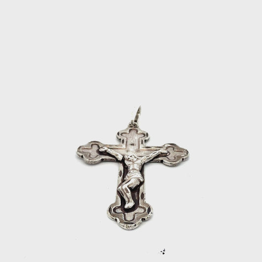 Anhänger Silber 925 – Orthodoxes Kreuz, 14,87 g