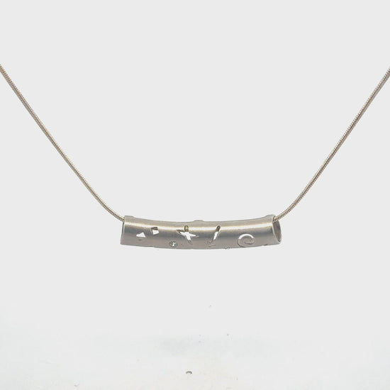 Silberkette 925 mit Zirkonia-Anhänger – Produktpräsentation