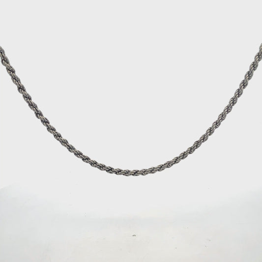 Kordellkette Silber 925 – 12,99 g, 50 cm