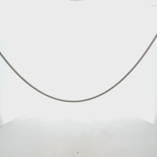 Schlangenkette Silber 925 – 6,98 g, 45 cm