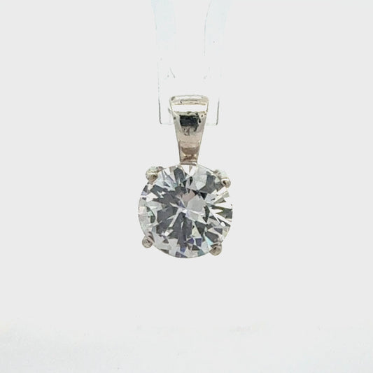 Anhänger Sterlingsilber 925 – Zirkonia (2,83 g)