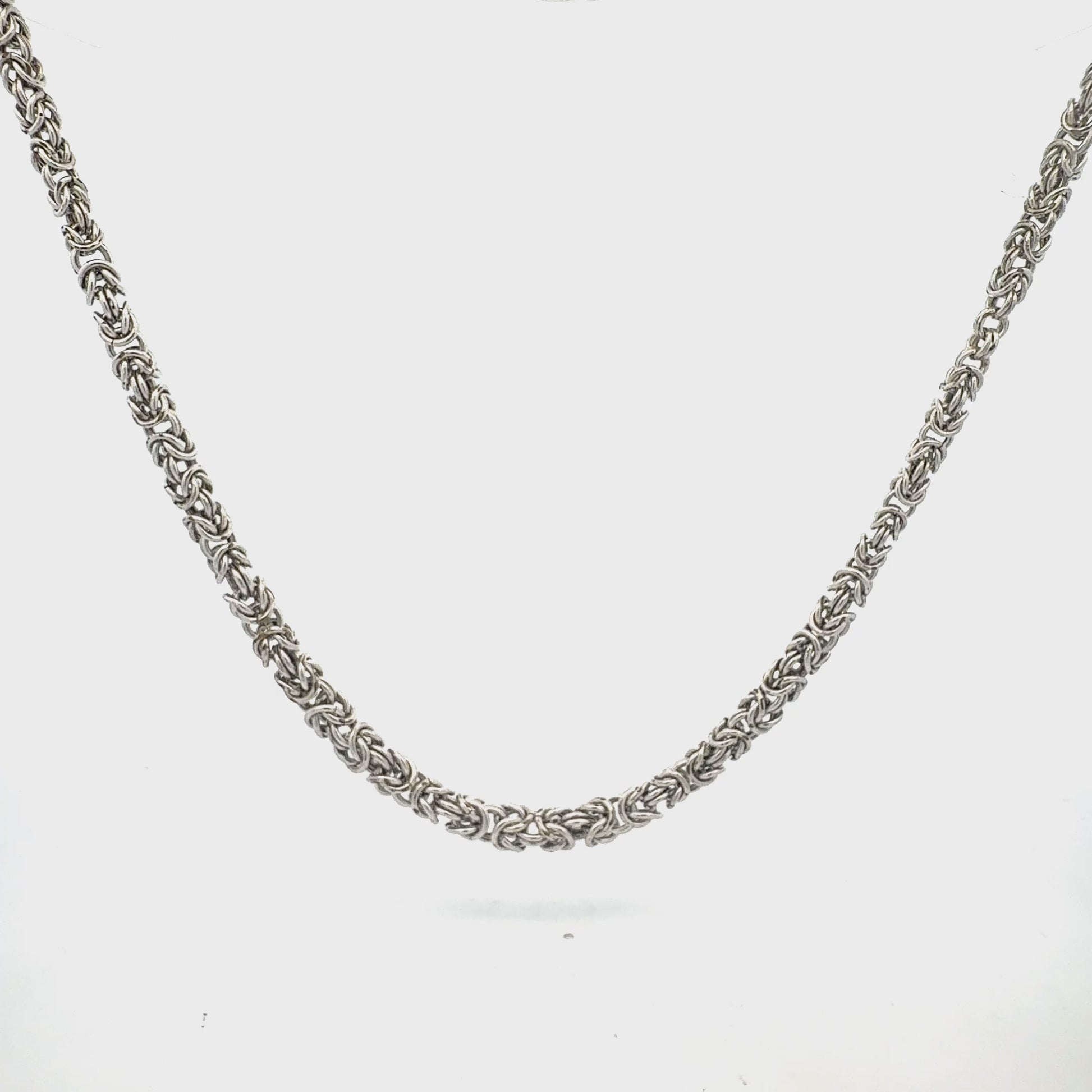 Königskette Silber 925 - Video der Kette in Bewegung